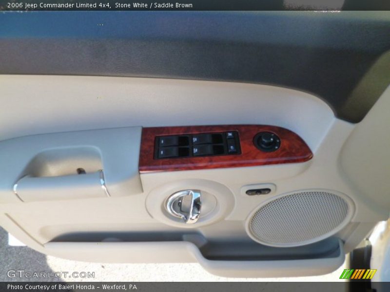 Stone White / Saddle Brown 2006 Jeep Commander Limited 4x4