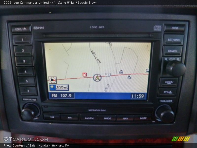 Stone White / Saddle Brown 2006 Jeep Commander Limited 4x4