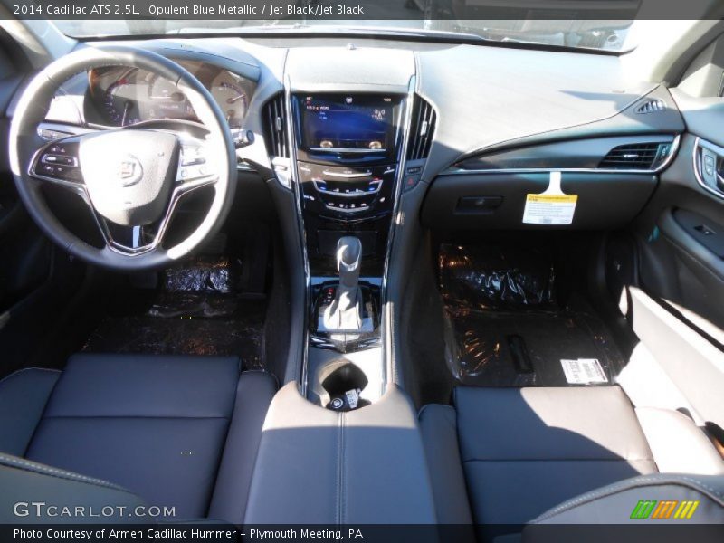 Opulent Blue Metallic / Jet Black/Jet Black 2014 Cadillac ATS 2.5L