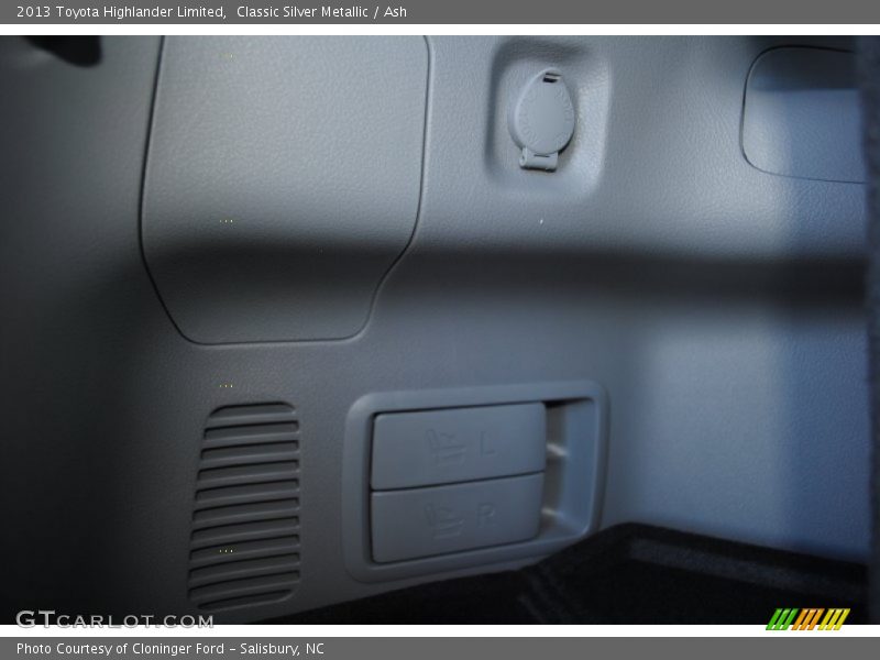 Classic Silver Metallic / Ash 2013 Toyota Highlander Limited