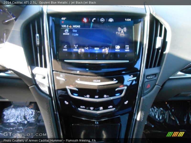 Opulent Blue Metallic / Jet Black/Jet Black 2014 Cadillac ATS 2.5L