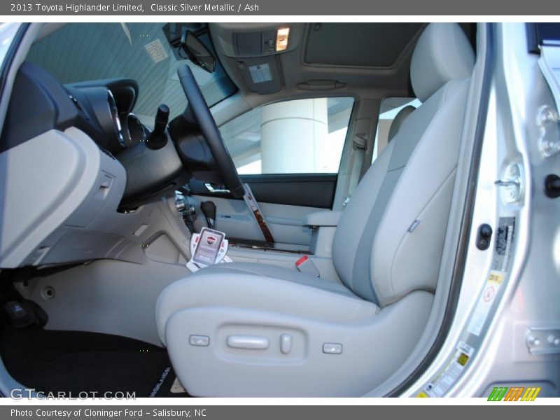 Classic Silver Metallic / Ash 2013 Toyota Highlander Limited