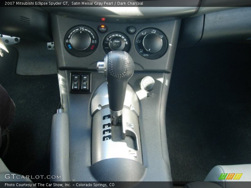 Satin Meisai Gray Pearl / Dark Charcoal 2007 Mitsubishi Eclipse Spyder GT