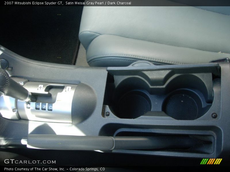 Satin Meisai Gray Pearl / Dark Charcoal 2007 Mitsubishi Eclipse Spyder GT