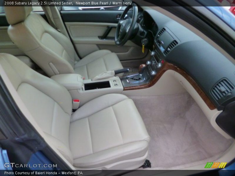 Newport Blue Pearl / Warm Ivory 2008 Subaru Legacy 2.5i Limited Sedan