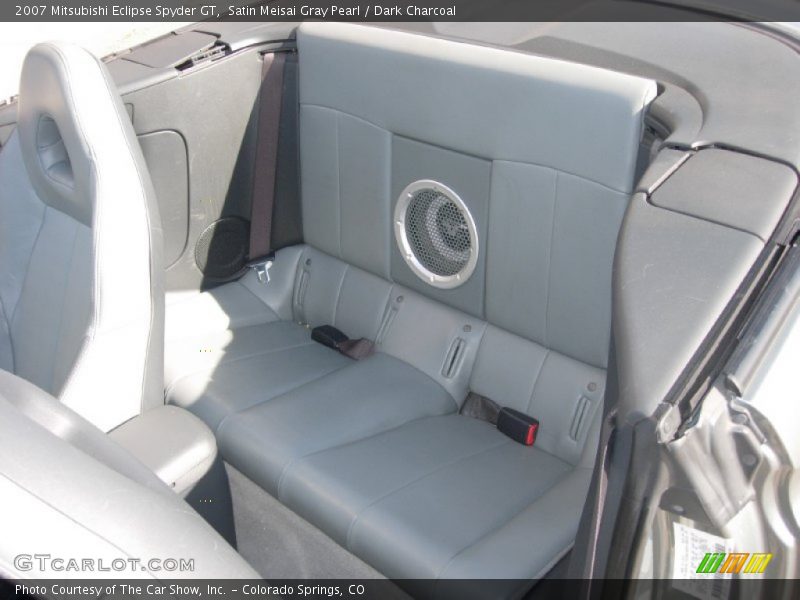Satin Meisai Gray Pearl / Dark Charcoal 2007 Mitsubishi Eclipse Spyder GT