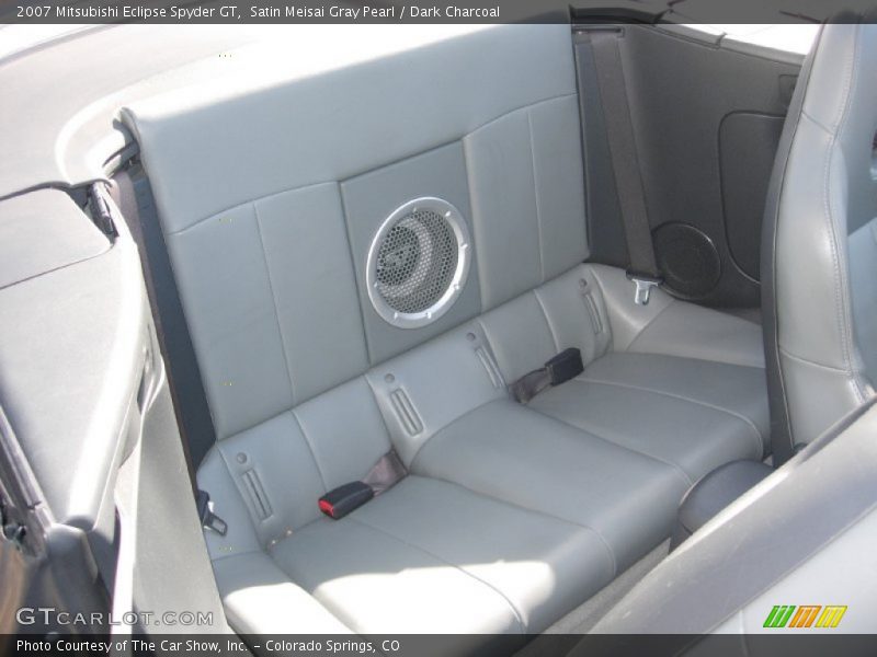 Satin Meisai Gray Pearl / Dark Charcoal 2007 Mitsubishi Eclipse Spyder GT