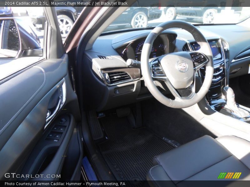 Majestic Plum Metallic / Jet Black/Jet Black 2014 Cadillac ATS 2.5L