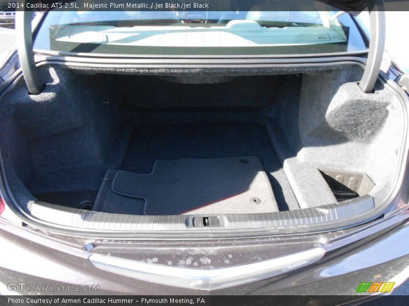 Majestic Plum Metallic / Jet Black/Jet Black 2014 Cadillac ATS 2.5L