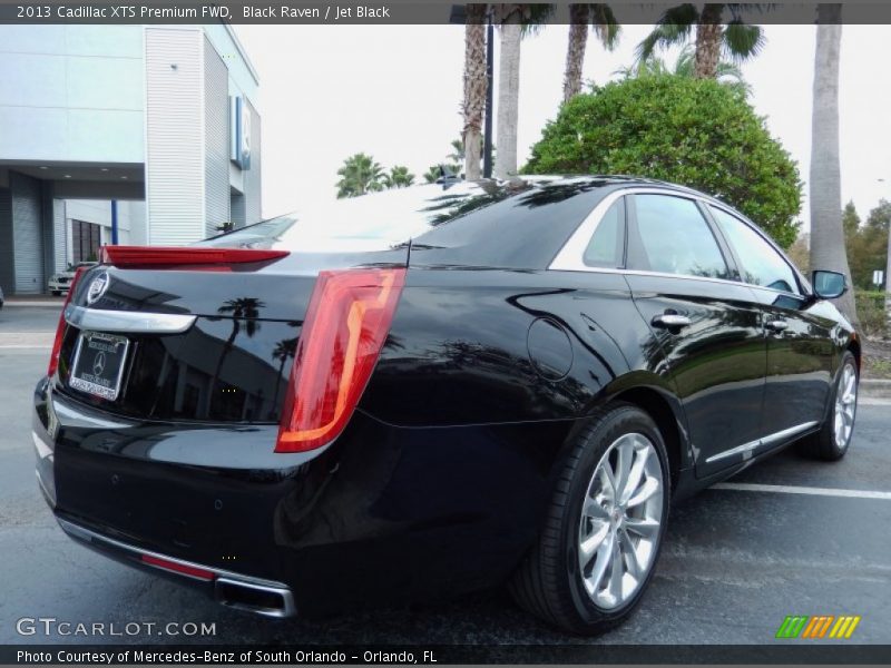 Black Raven / Jet Black 2013 Cadillac XTS Premium FWD