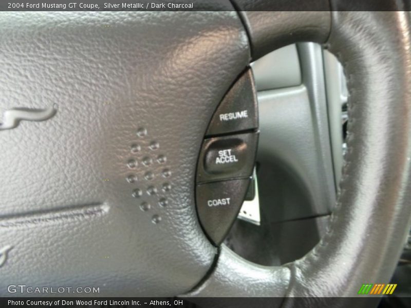 Silver Metallic / Dark Charcoal 2004 Ford Mustang GT Coupe