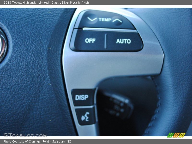 Classic Silver Metallic / Ash 2013 Toyota Highlander Limited