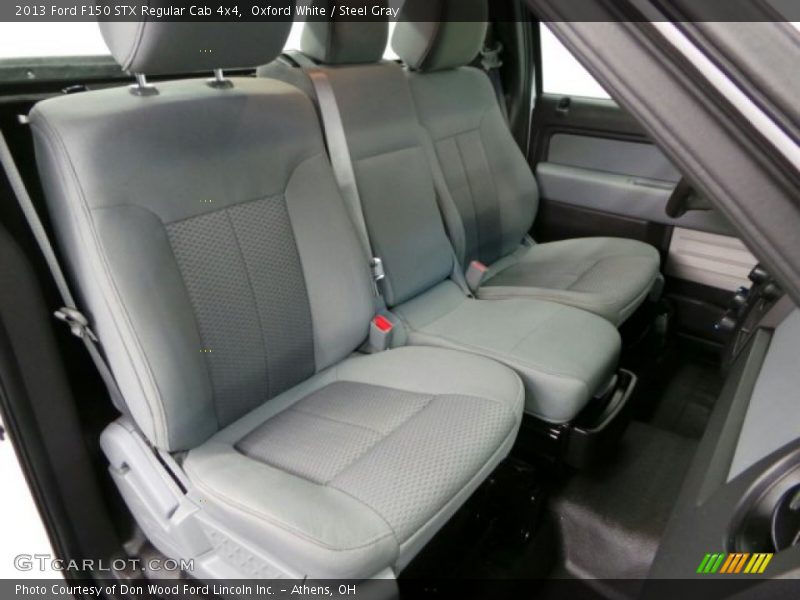 Oxford White / Steel Gray 2013 Ford F150 STX Regular Cab 4x4