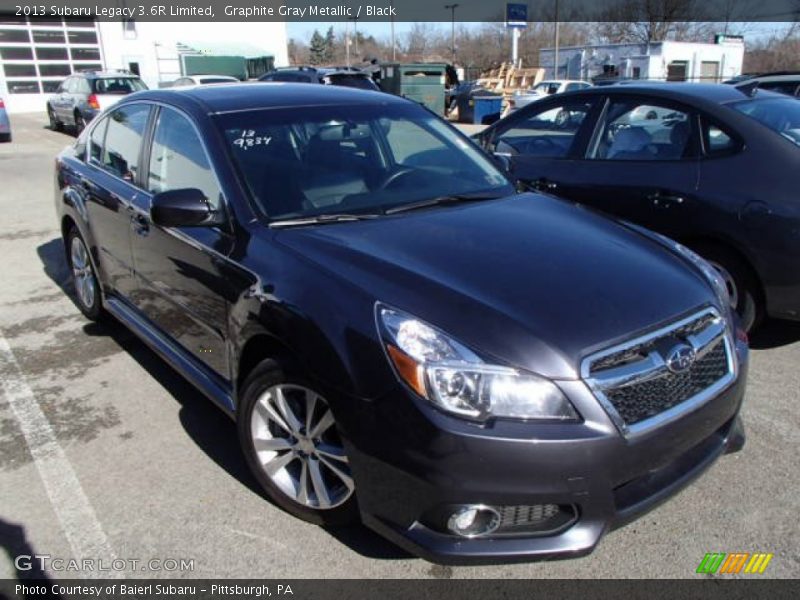 Graphite Gray Metallic / Black 2013 Subaru Legacy 3.6R Limited