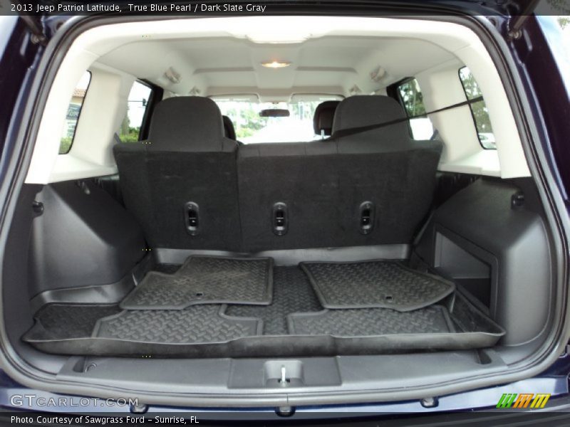 True Blue Pearl / Dark Slate Gray 2013 Jeep Patriot Latitude