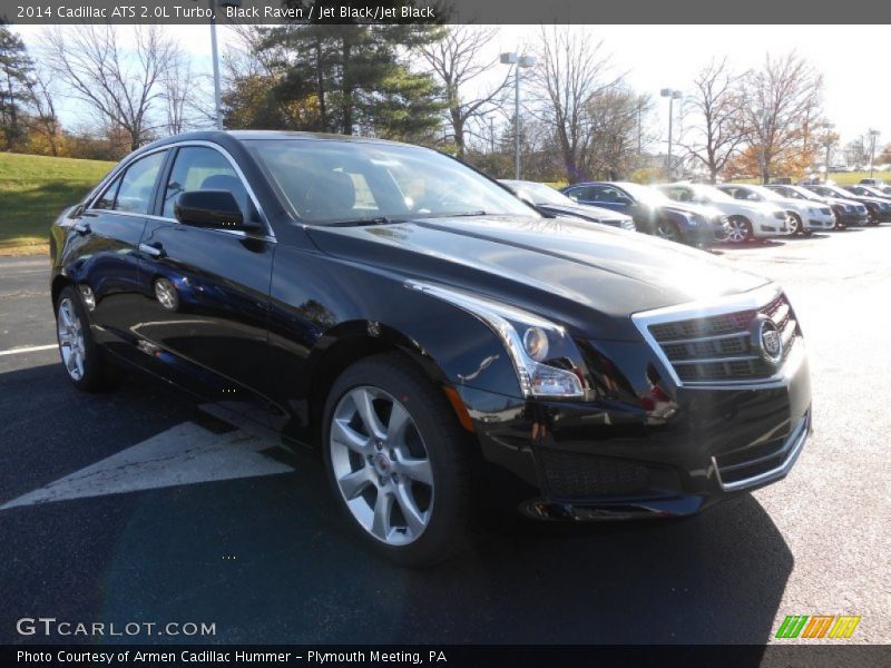 Black Raven / Jet Black/Jet Black 2014 Cadillac ATS 2.0L Turbo