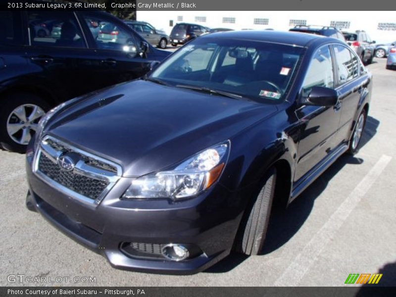 Graphite Gray Metallic / Black 2013 Subaru Legacy 3.6R Limited