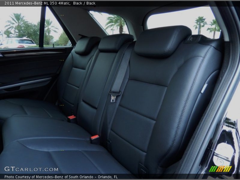 Black / Black 2011 Mercedes-Benz ML 350 4Matic