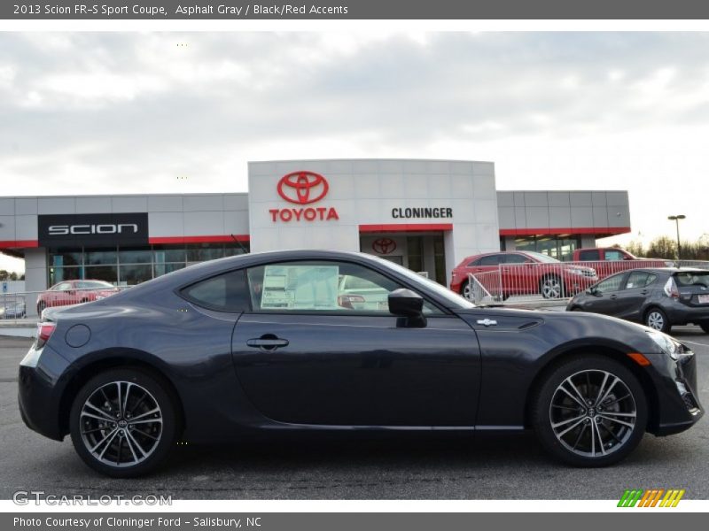 Asphalt Gray / Black/Red Accents 2013 Scion FR-S Sport Coupe