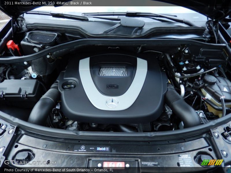 Black / Black 2011 Mercedes-Benz ML 350 4Matic