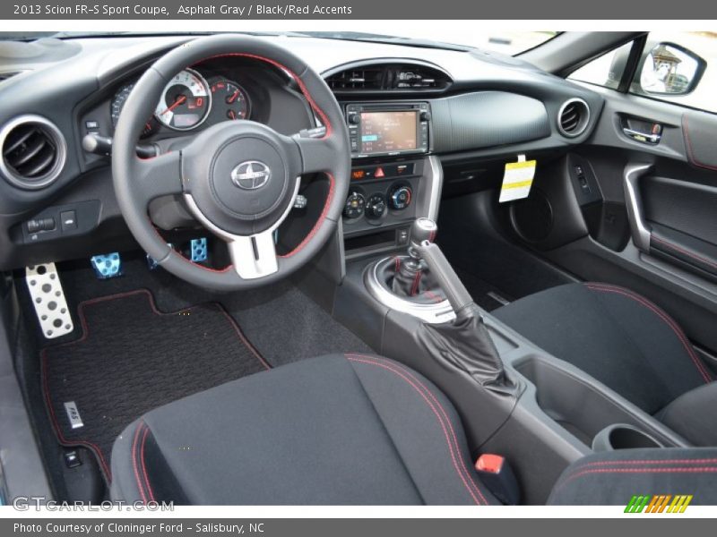 Asphalt Gray / Black/Red Accents 2013 Scion FR-S Sport Coupe