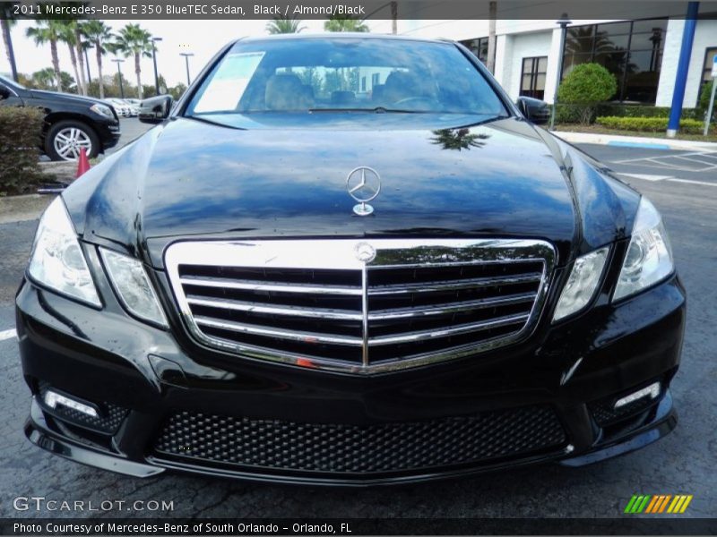 Black / Almond/Black 2011 Mercedes-Benz E 350 BlueTEC Sedan