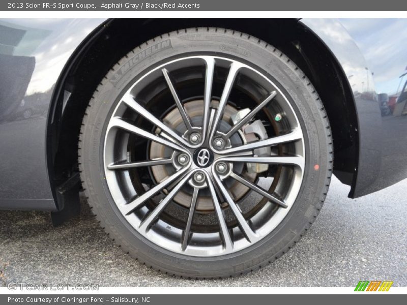 Asphalt Gray / Black/Red Accents 2013 Scion FR-S Sport Coupe