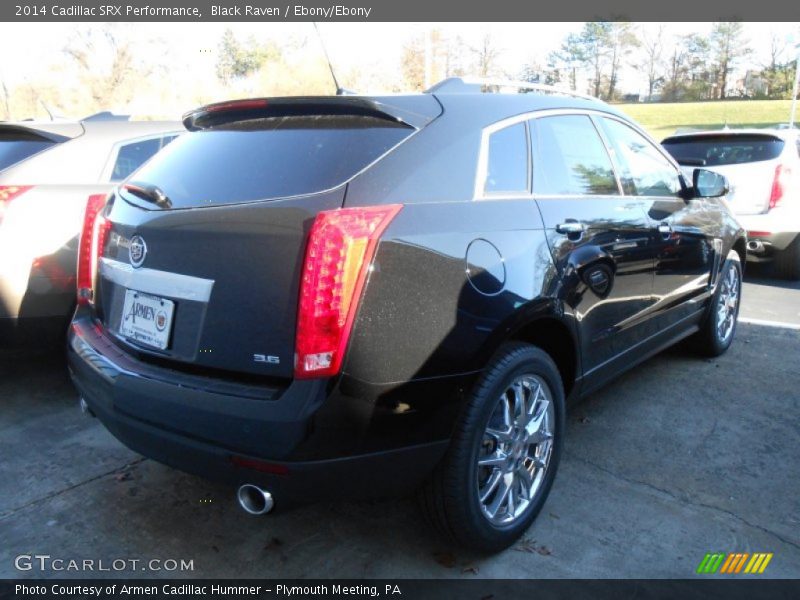 Black Raven / Ebony/Ebony 2014 Cadillac SRX Performance