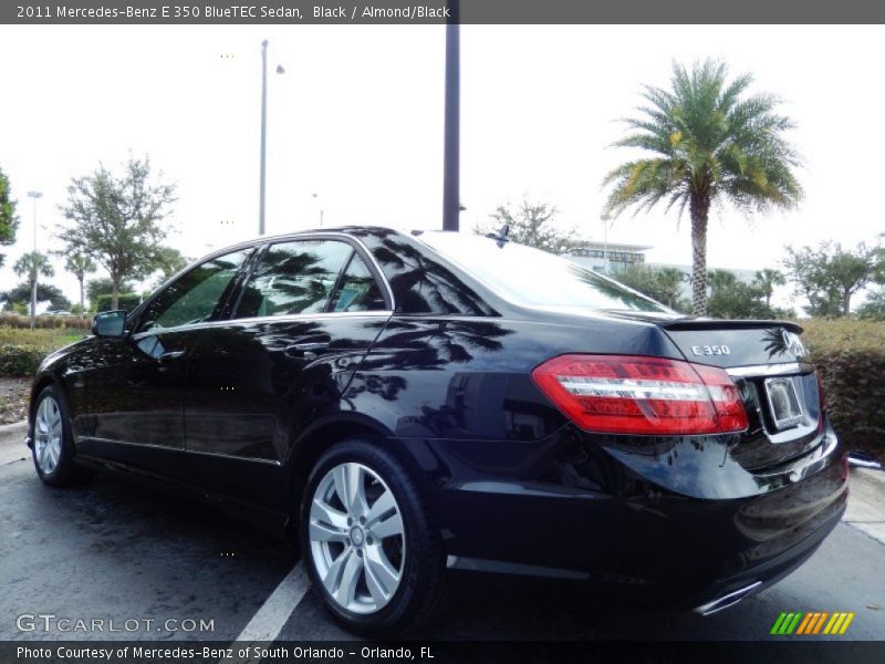 Black / Almond/Black 2011 Mercedes-Benz E 350 BlueTEC Sedan