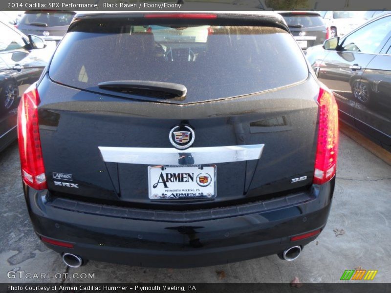 Black Raven / Ebony/Ebony 2014 Cadillac SRX Performance