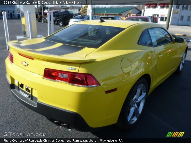 Bright Yellow / Black 2014 Chevrolet Camaro SS Coupe