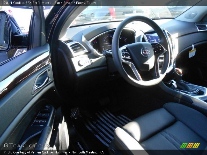 Black Raven / Ebony/Ebony 2014 Cadillac SRX Performance