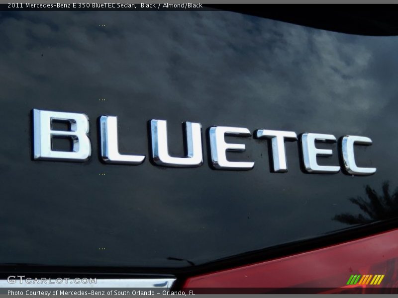 Black / Almond/Black 2011 Mercedes-Benz E 350 BlueTEC Sedan