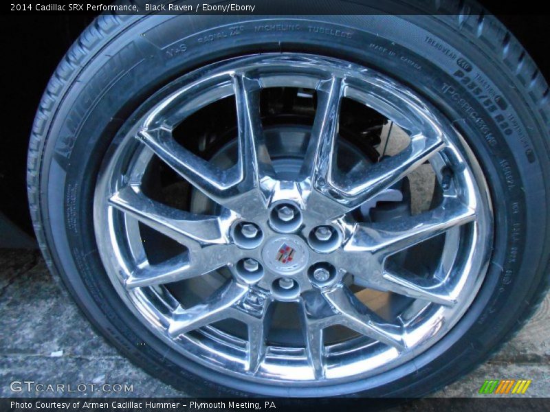 Black Raven / Ebony/Ebony 2014 Cadillac SRX Performance