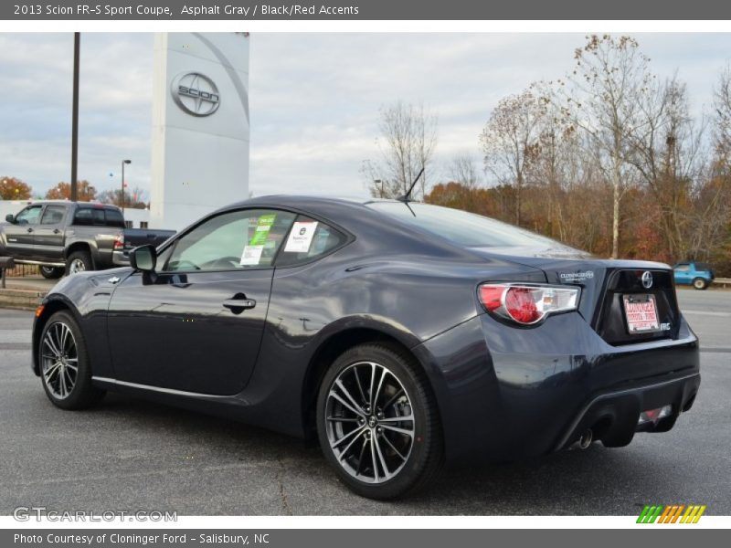Asphalt Gray / Black/Red Accents 2013 Scion FR-S Sport Coupe