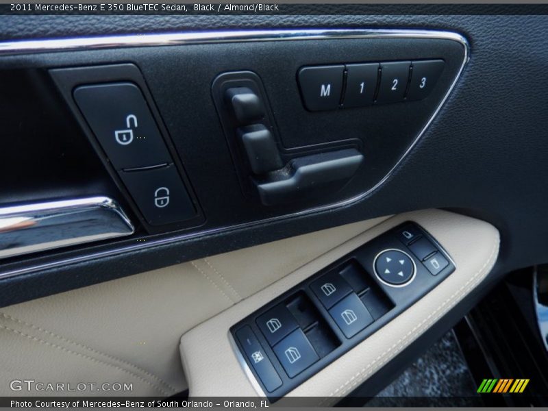 Black / Almond/Black 2011 Mercedes-Benz E 350 BlueTEC Sedan