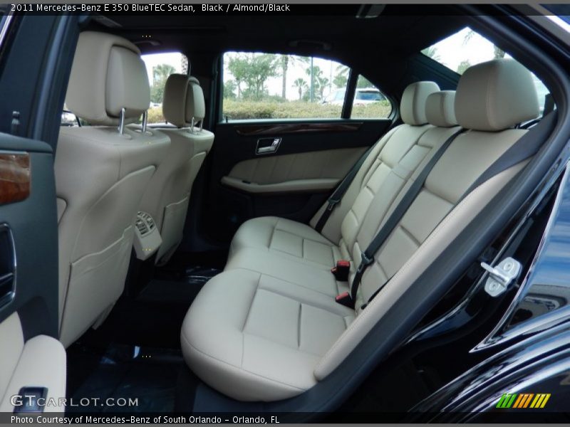 Black / Almond/Black 2011 Mercedes-Benz E 350 BlueTEC Sedan