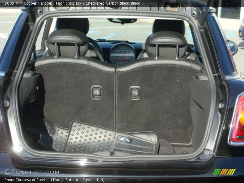 Midnight Black / Checkered Carbon Black/Black 2009 Mini Cooper Hardtop