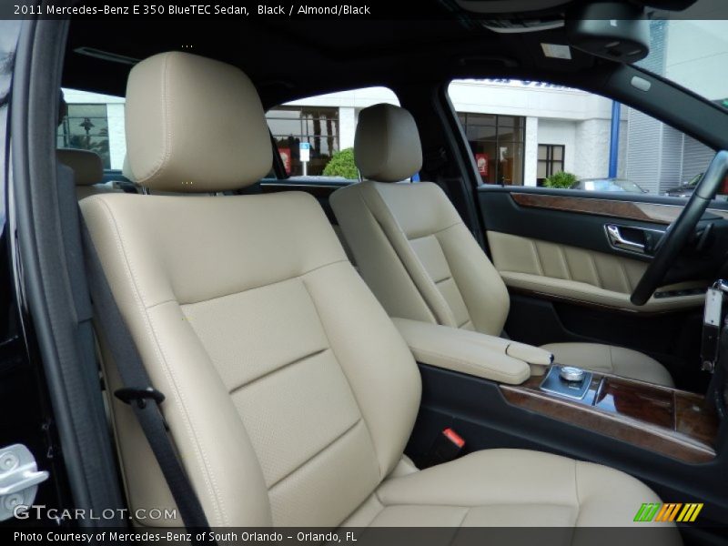 Black / Almond/Black 2011 Mercedes-Benz E 350 BlueTEC Sedan
