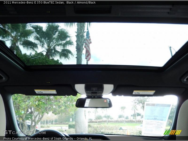 Black / Almond/Black 2011 Mercedes-Benz E 350 BlueTEC Sedan