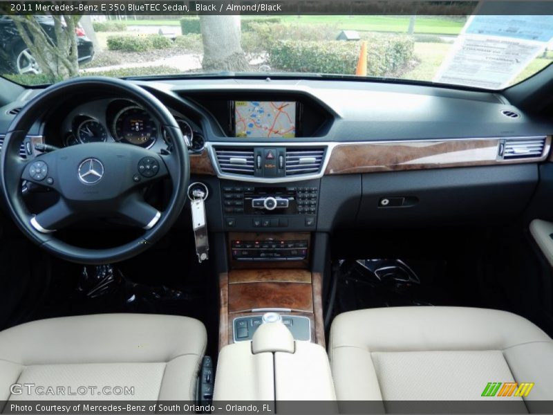 Black / Almond/Black 2011 Mercedes-Benz E 350 BlueTEC Sedan