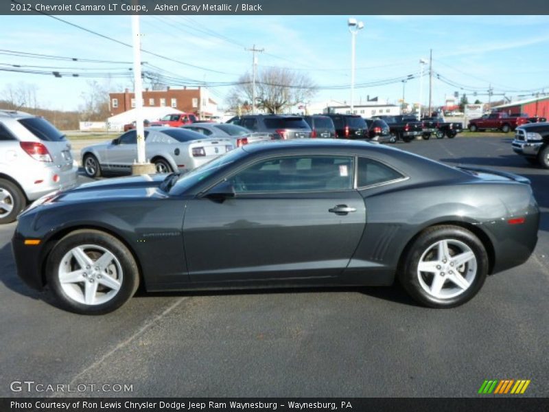 Ashen Gray Metallic / Black 2012 Chevrolet Camaro LT Coupe