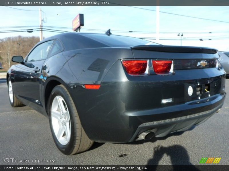 Ashen Gray Metallic / Black 2012 Chevrolet Camaro LT Coupe