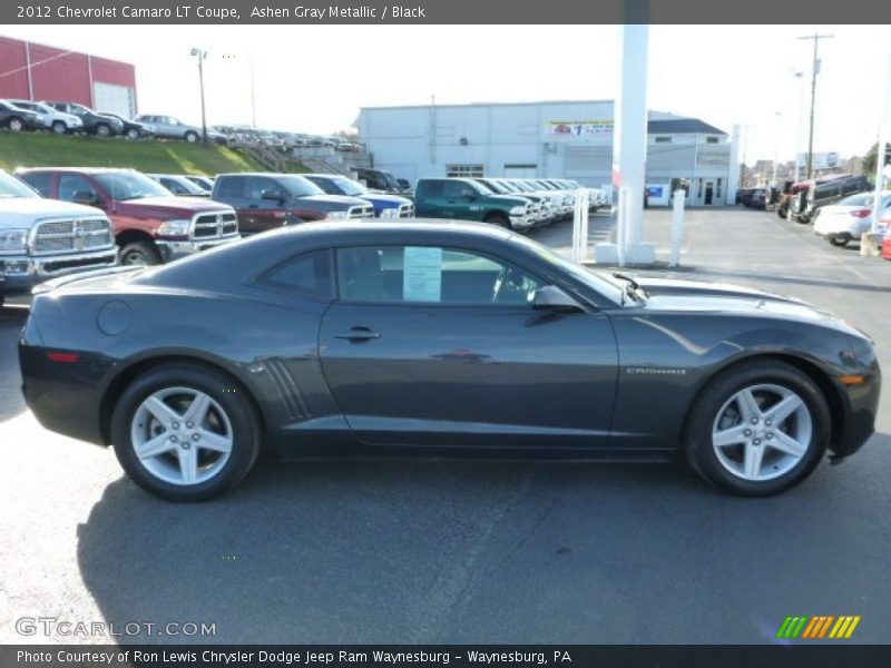 Ashen Gray Metallic / Black 2012 Chevrolet Camaro LT Coupe