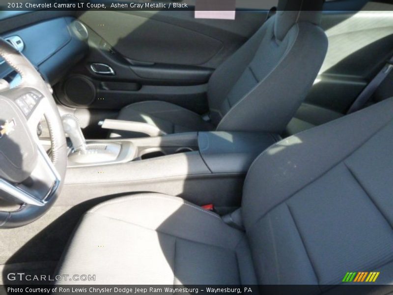 Ashen Gray Metallic / Black 2012 Chevrolet Camaro LT Coupe