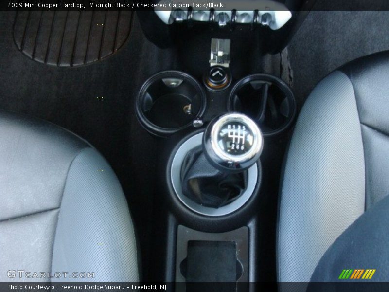 Midnight Black / Checkered Carbon Black/Black 2009 Mini Cooper Hardtop
