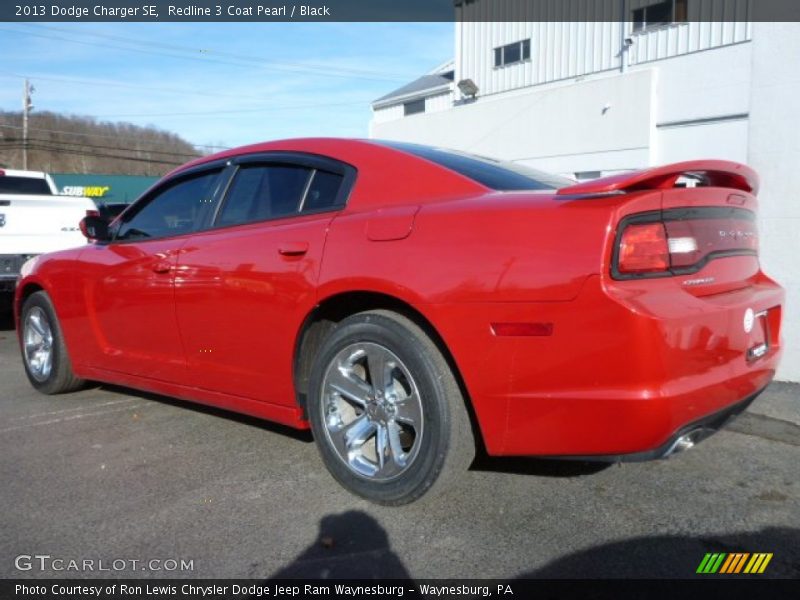 Redline 3 Coat Pearl / Black 2013 Dodge Charger SE