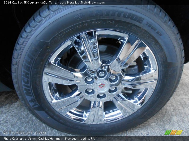 Terra Mocha Metallic / Shale/Brownstone 2014 Cadillac SRX Luxury AWD