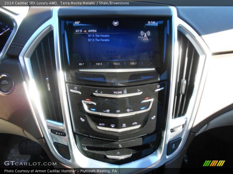 Terra Mocha Metallic / Shale/Brownstone 2014 Cadillac SRX Luxury AWD