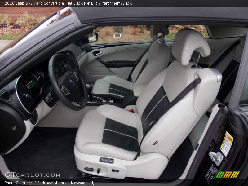 Front Seat of 2010 9-3 Aero Convertible